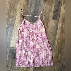 Style Rack Pink and Cream Slip Dress